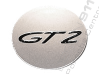 Wheel Caps "GT2" logo for Porsche